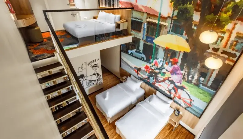 Family room in Eastin Hotel Penang